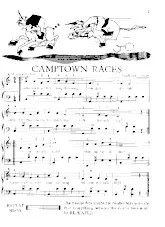 download the accordion score Camptown Races (Chant : Johnny Cash) (Country Quickstep) in PDF format