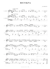 download the accordion score Rhum Kina (Chant : Les Dièses) in PDF format