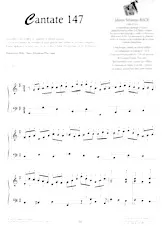 download the accordion score Cantate 147 (Valse Lente) in PDF format