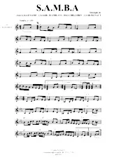 download the accordion score S A M B A (1er + 2ème Accordéon) in PDF format