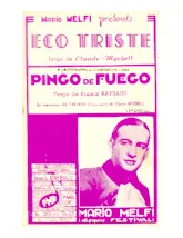 scarica la spartito per fisarmonica Eco Triste (Enregistré par : Mario Melfi) (Orchestration Complète) (Tango) in formato PDF