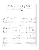 télécharger la partition d'accordéon Amazing Grace (Valse Lente) au format PDF