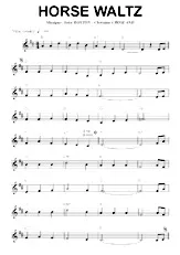 scarica la spartito per fisarmonica Horse Waltz (Valse Country) in formato PDF