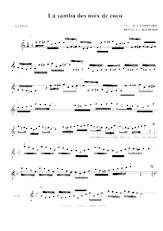 download the accordion score La samba des noix de coco in PDF format