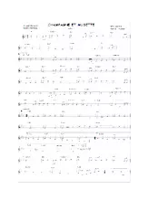télécharger la partition d'accordéon Champagne et musette (Valse) au format PDF