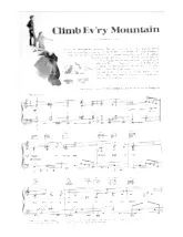 download the accordion score Climb ev'ry mountain (Du Film : The Sound of Music) (Chant : Margery MacKay) (Slow) in PDF format