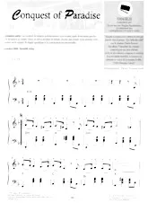 scarica la spartito per fisarmonica Conquest of Paradise (Du Film : 1492 Christophe Colomb) (Arrangement : Henry Lemarchand) (Valse Lente) in formato PDF