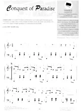 télécharger la partition d'accordéon Conquest of Paradise (Du Film : 1492 Christophe Colomb) (Arrangement : Henry Lemarchand) (Valse Lente) au format PDF