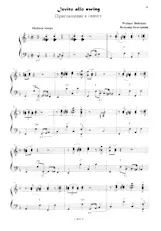 download the accordion score Invito allo swing in PDF format