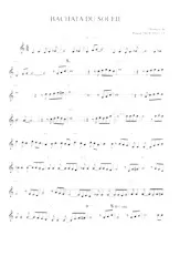 scarica la spartito per fisarmonica Bachata du soleil in formato PDF