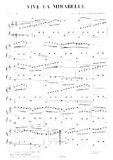 télécharger la partition d'accordéon Vive la mirabelle (Valse) au format PDF