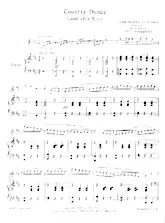 télécharger la partition d'accordéon Country dance (Ländlicher tanz) (Arrangement : Willy Burmester) (Valse) au format PDF