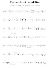 descargar la partitura para acordeón Tarentelle et mandoline en formato PDF