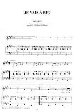 descargar la partitura para acordeón Je vais à Rio (Chant : Claude François) (Disco) en formato PDF