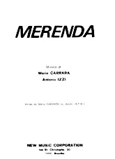 télécharger la partition d'accordéon Merenda (Java) au format PDF