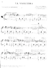 download the accordion score La Violetera (Arrangement : Walter Pörschmann) in PDF format