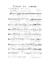 download the accordion score Todo tu amor (Encore un baiser) (Boléro) in PDF format