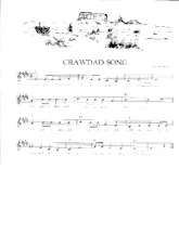 télécharger la partition d'accordéon Crawdad song (Arrangement : Frank Rich) (Chant : Woodie Guthrie) (Bluegrass) au format PDF