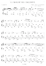 download the accordion score La marche des amoureux in PDF format