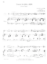télécharger la partition d'accordéon Dance in olden style (Alter Tanz) (Arrangement : Willy Burmester) (Folk) au format PDF
