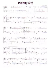 scarica la spartito per fisarmonica Dancig feet (Polka) in formato PDF
