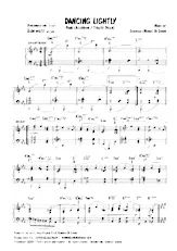 télécharger la partition d'accordéon Dancing lightly (Valse lente) au format PDF