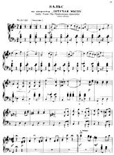 télécharger la partition d'accordéon Waltz from the Fledermaus Operetta (Bayan) au format PDF