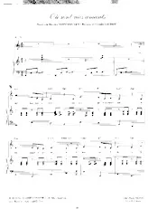 scarica la spartito per fisarmonica Où sont mes amants (Chant : Frehel / Berthe Sylva / Georgette Plana / Patrick Bruel) (Valse) in formato PDF