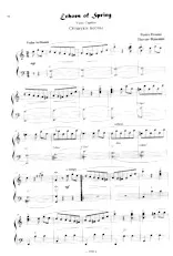 télécharger la partition d'accordéon Echoes of spring (Valse Caprice) au format PDF