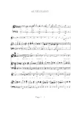 scarica la spartito per fisarmonica Le vieux Léon in formato PDF