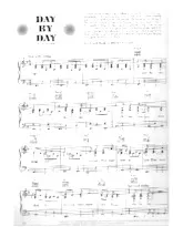 télécharger la partition d'accordéon Day by day (Du Film : Godspell) (Chant : Robin Lamont) (Valse Lente) au format PDF