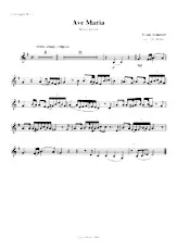 download the accordion score Ave Maria (Arrangement :  Gh Brãnici) (Brass Quintet) (Parties Cuivres) in PDF format