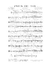 descargar la partitura para acordeón Près de toi (Boléro) en formato PDF
