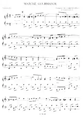 descargar la partitura para acordeón Marche gourmande en formato PDF