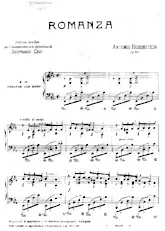 télécharger la partition d'accordéon Romanza (Piano) au format PDF