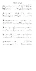 télécharger la partition d'accordéon Droomland (Beautiful Isle of somewhere) (Arrangement : Coen van Orsouw) (Valse Lente) au format PDF
