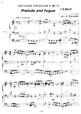 descargar la partitura para acordeón Prelude and Fugue (Arrangement : Pisnyaka)  (Bayan) en formato PDF