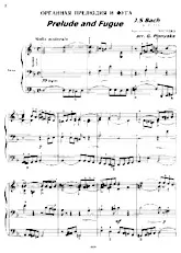 télécharger la partition d'accordéon Prelude and Fugue (Arrangement : Pisnyaka)  (Bayan) au format PDF