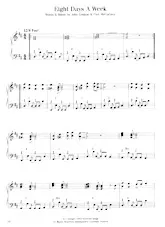 descargar la partitura para acordeón Eight days a week (Interprètes : The Beatles) (Swing Madison) en formato PDF