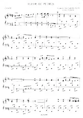 télécharger la partition d'accordéon Fleur de Petrus (Marche) au format PDF