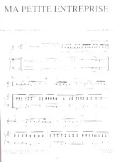 download the accordion score Ma petite entreprise (Pop Rock) in PDF format