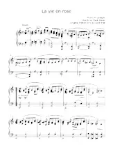 descargar la partitura para acordeón La vie en rose (Chant : Edith Piaf) (Piano) en formato PDF