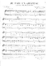 download the accordion score Je fais un château (Ich bau dir ein Schloss) (Chant : Heintje Simons) in PDF format