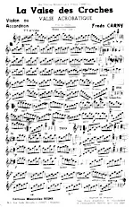 download the accordion score La valse des croches + Zizou (Valse de Fernand Devroye) in PDF format