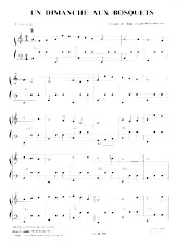 download the accordion score Un dimanche aux bosquets (Valse) in PDF format