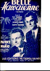 télécharger la partition d'accordéon Belle Hawaïenne (Chant : Patrice et Mario) (Tango) au format PDF