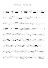 descargar la partitura para acordeón Bella Cumbia en formato PDF