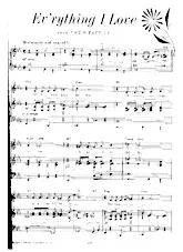scarica la spartito per fisarmonica Ev'rything I love (Du Film : Let's face it) (Arrangement : Dr Albert Sirmay) (Slow Ballade) in formato PDF