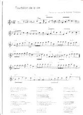 download the accordion score Le tourbillon de la vie (Chant : Jeanne Moreau) in PDF format