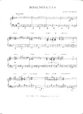 download the accordion score Bossa Nova U S A in PDF format